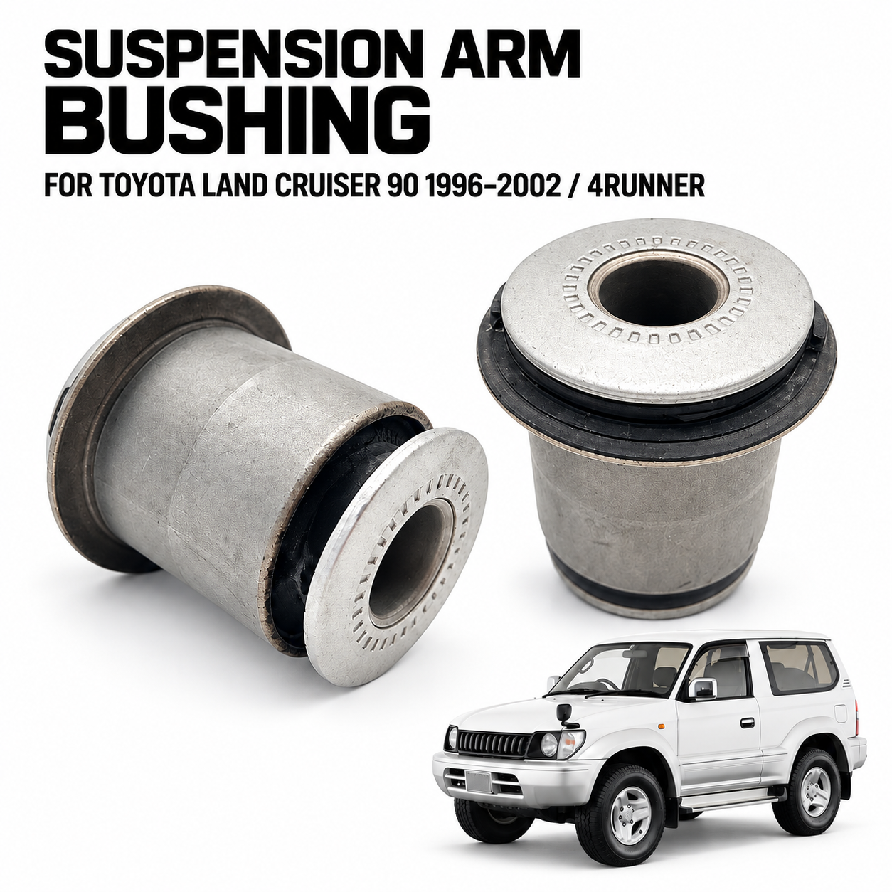 48061‑35040 Front Lower Wishbone Silent Block Rubber Cushion Suspension Bushing For Toyota Prado J90 4Runner Tacoma Off‑Road Chassis Spare Parts