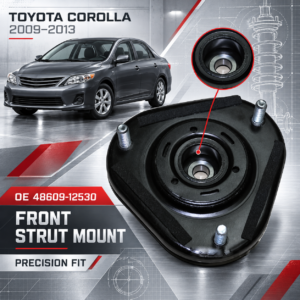 Wholesale Supplier Upper Shock Mount 48609-12530 for Toyota Corolla 2009–2013 Front Suspension Replacement Parts