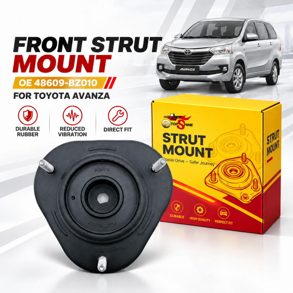 Manufacturer Supply Front Shock Absorber Rubber Mount 48609-BZ010 for Toyota Avanza Rush Daihatsu Terios Xenia