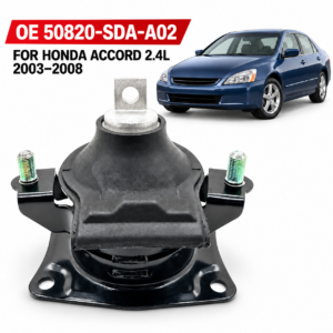 Premium Hydraulic Right Engine Mount 50820-SDA-A02 for Honda Accord CL7 CL9 2003-2008 2.4L Manual Transmission Support