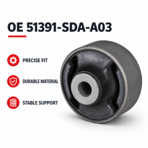 51391-SDA-A03 Front Lower Control Arm Bushing for Honda Accord 2003-2007 | Suspension Rubber Bushing Wholesale