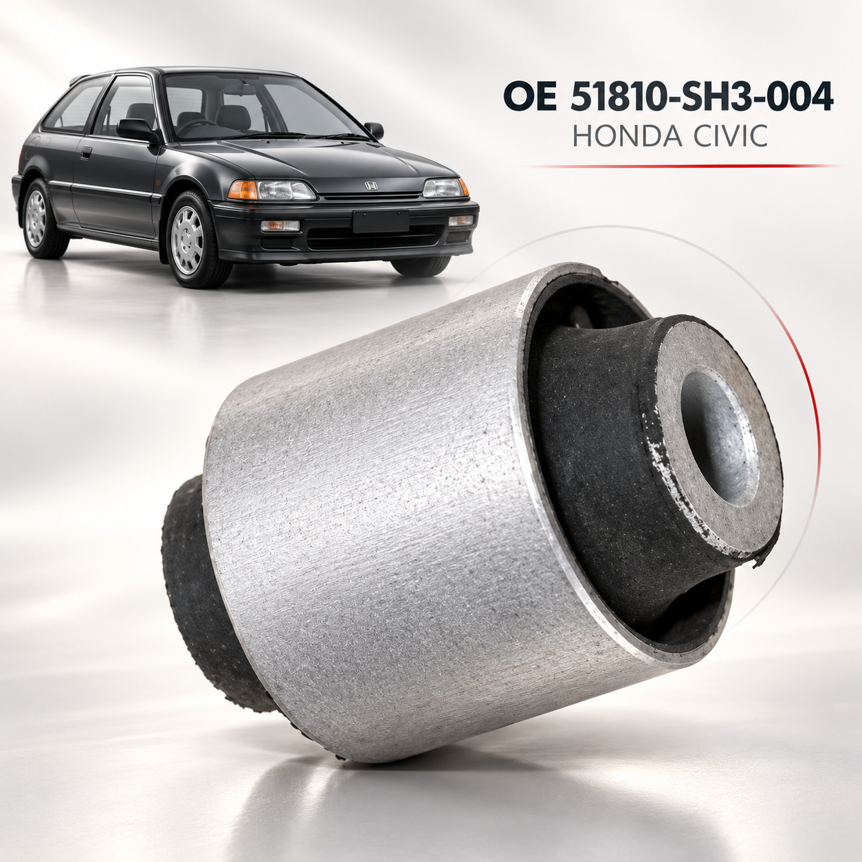 51810-SH3-004 Front Lower Control Arm Bushing for Honda Civic CRX Del Sol Acura Integra | Suspension Bushing Wholesale