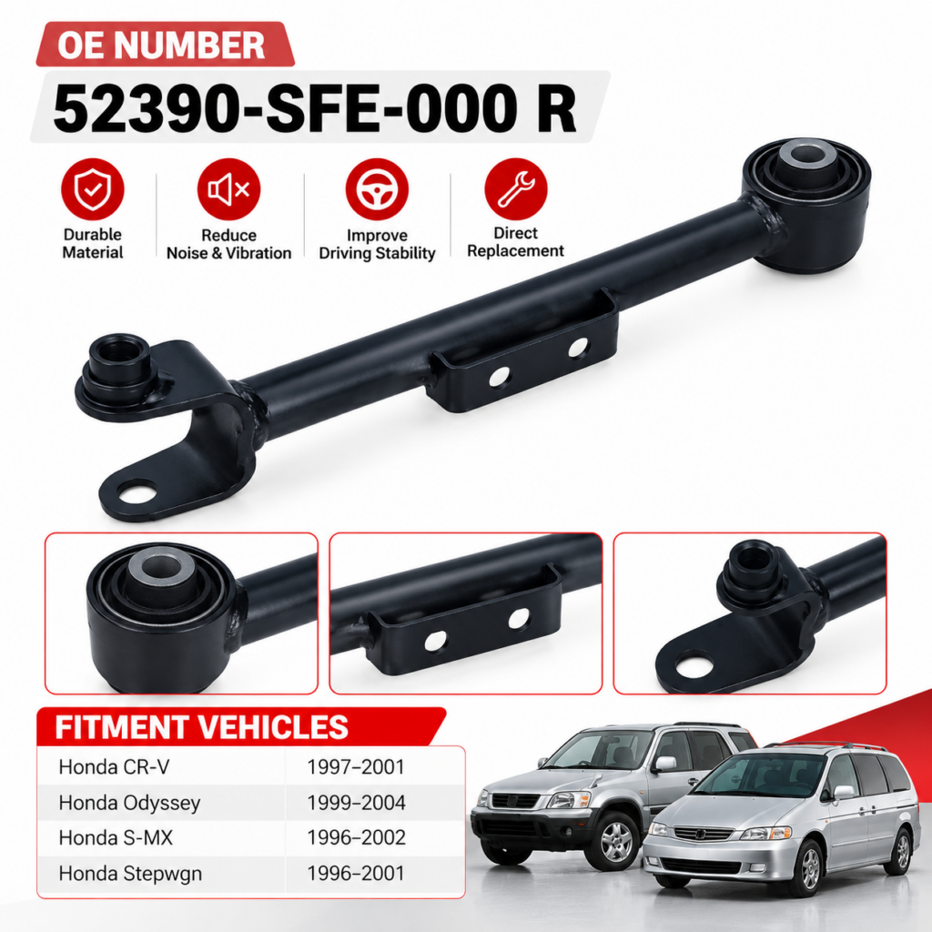 52390-SFE-000 Rear Upper Right Control Arm for Honda Odyssey RB1 Suspension Parts Wholesale