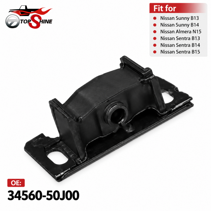 34560-50J00 Transmission Mount for Nissan Sunny N14 Pulsar High Quality Aftermarket Gearbox Mount Factory Wholesale