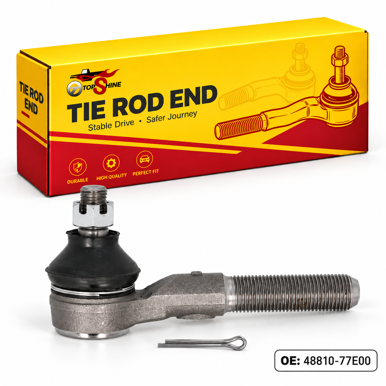 48810-77E00 Inner Tie Rod for Suzuki Vitara | Durable Steering Axial Joint Wholesale Supplier