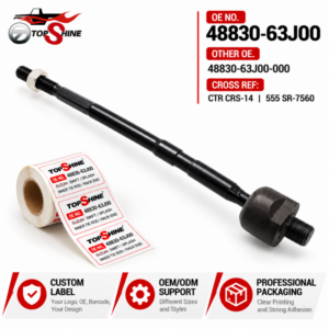 48830-63J00 Inner Tie Rod for Suzuki Swift | Heavy Duty Steering Rack End Wholesale