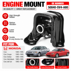 50840-SV4-A80 Engine Mount for Honda Accord | Aftermarket Motor Mount Replacement Wholesale Supplier