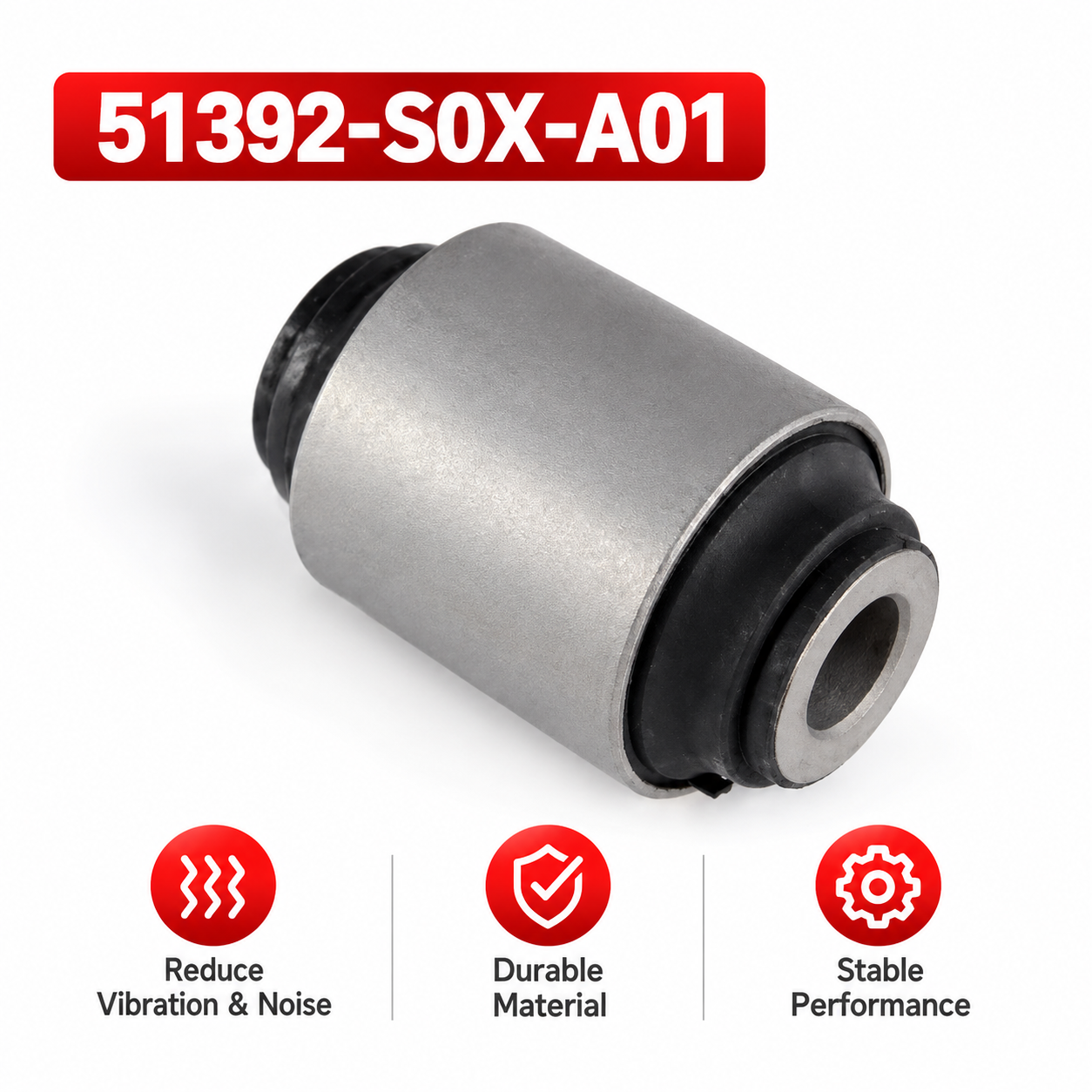 51392-S0X-A01 Front Lower Control Arm Bushing for Honda Odyssey | Aftermarket Suspension Parts Wholesale