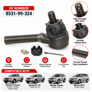 8531-99-324 Precision Steering Tie Rod End for Mazda Truck | Topshine