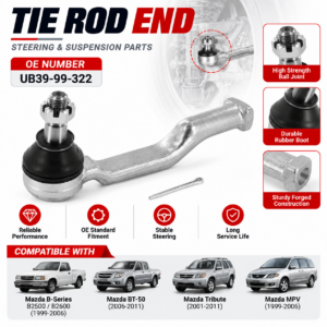 UB39-99-322 Outer Tie Rod End for Mazda B-Series Pickup Truck | Topshine